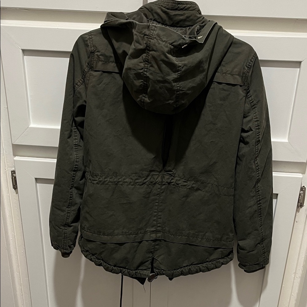 Red Kids Dark Green military jacket - Picture 3 of 4